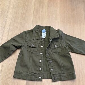 Olive Green Toddlers Jacket Size 2T